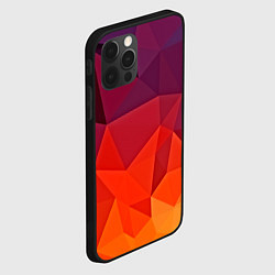 Чехол для iPhone 12 Pro Max Geometric, цвет: 3D-черный — фото 2