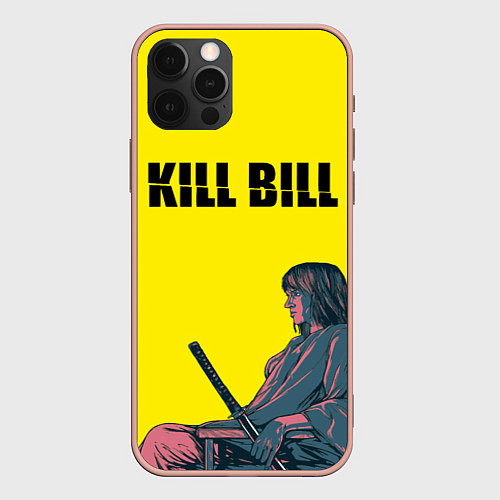 Чехол iPhone 12 Pro Max Kill Bill / 3D-Светло-розовый – фото 1