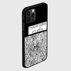 Чехол для iPhone 12 Pro Max Twenty one pilots: Duo colour, цвет: 3D-черный — фото 2