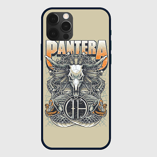 Чехол iPhone 12 Pro Max Pantera: Wild Goat / 3D-Черный – фото 1