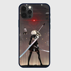 Чехол iPhone 12 Pro Max Мечница 2B: Nier