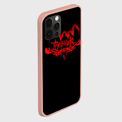 Чехол для iPhone 12 Pro Max Dethklok, цвет: 3D-светло-розовый — фото 2