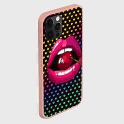 Чехол для iPhone 12 Pro Max Pop art, цвет: 3D-светло-розовый — фото 2