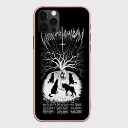 Чехол iPhone 12 Pro Max Wolves in the Throne Room