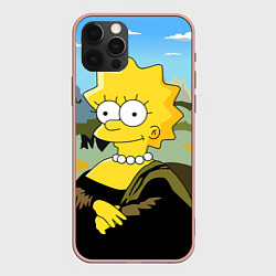 Чехол iPhone 12 Pro Max Mona Liza
