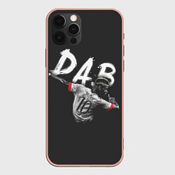 Чехол для iPhone 12 Pro Max Paul Pogba: Dab, цвет: 3D-светло-розовый