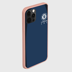 Чехол для iPhone 12 Pro Max Chelsea FC: London SW6, цвет: 3D-светло-розовый — фото 2