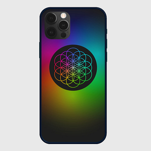 Чехол iPhone 12 Pro Max Coldplay Colour / 3D-Черный – фото 1