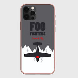 Чехол iPhone 12 Pro Max Foo Fighters: Learn to fly