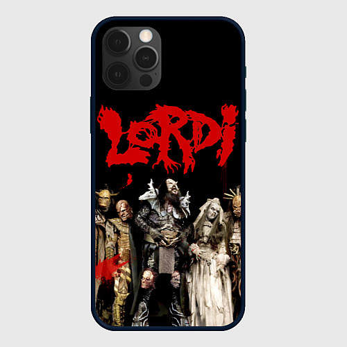 Чехол iPhone 12 Pro Max LORDI / 3D-Черный – фото 1