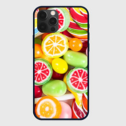 Чехол для iPhone 12 Pro Max Candy Summer, цвет: 3D-черный