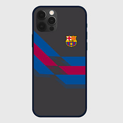 Чехол iPhone 12 Pro Max Barcelona FC: Dark style