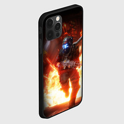 Чехол для iPhone 12 Pro Max Titanfall fighter runs, цвет: 3D-черный — фото 2