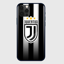 Чехол для iPhone 12 Pro Max Juventus FC: New logo, цвет: 3D-черный