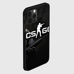 Чехол для iPhone 12 Pro Max CS:GO SWAT, цвет: 3D-черный — фото 2