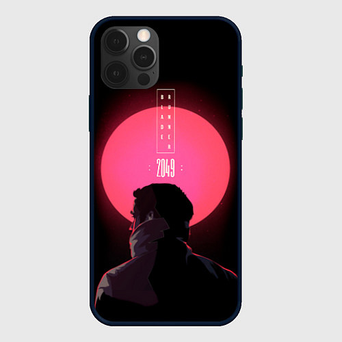 Чехол iPhone 12 Pro Max Blade Runner: Acid sun / 3D-Черный – фото 1