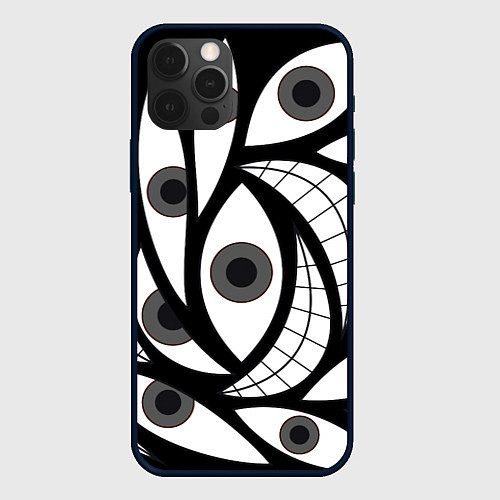 Чехол iPhone 12 Pro Max Alchemist Eyes / 3D-Черный – фото 1