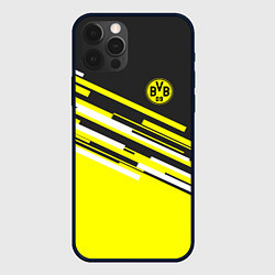 Чехол для iPhone 12 Pro Max Borussia FC: Sport Line 2018, цвет: 3D-черный