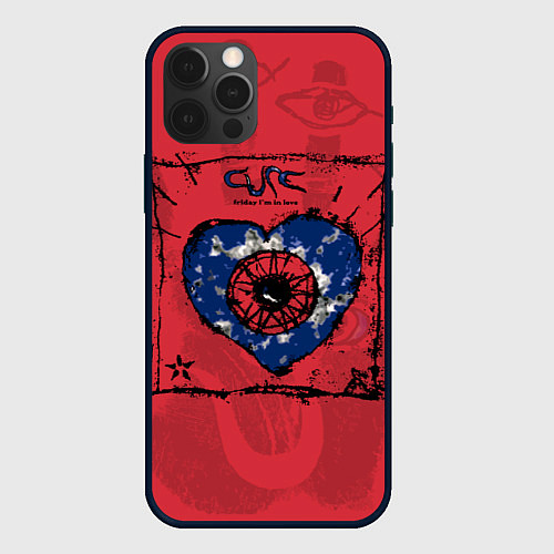 Чехол iPhone 12 Pro Max The Cure Wish 1992 / 3D-Черный – фото 1