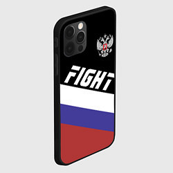 Чехол для iPhone 12 Pro Max Fight Russia, цвет: 3D-черный — фото 2