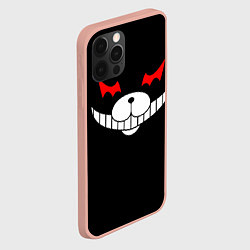 Чехол для iPhone 12 Pro Max Monokuma Black, цвет: 3D-светло-розовый — фото 2