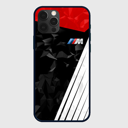 Чехол iPhone 12 Pro Max BMW M: Poly Sport / 3D-Черный – фото 1