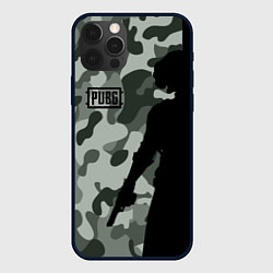 Чехол iPhone 12 Pro Max PUBG: Camo Shadow