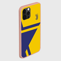 Чехол для iPhone 12 Pro Max FC Juventus: Star, цвет: 3D-светло-розовый — фото 2