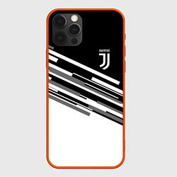 Чехол iPhone 12 Pro Max FC Juventus: B&W Line