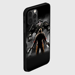 Чехол для iPhone 12 Pro Max Wolfenstein Battle, цвет: 3D-черный — фото 2
