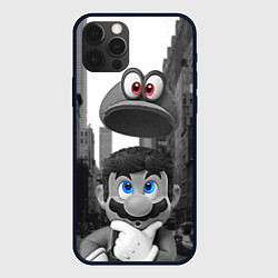 Чехол для iPhone 12 Pro Max Super Mario: Citizen Odyssey, цвет: 3D-черный