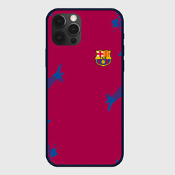 Чехол iPhone 12 Pro Max FC Barcelona: Purple Original