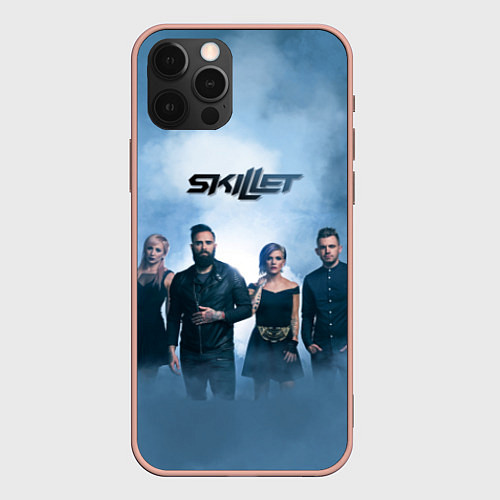 Чехол iPhone 12 Pro Max Skillet: Smoke / 3D-Светло-розовый – фото 1