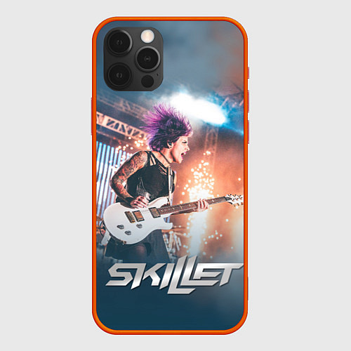 Чехол iPhone 12 Pro Max Skillet: Korey Cooper / 3D-Красный – фото 1