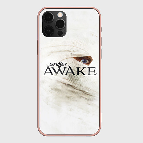 Чехол iPhone 12 Pro Max Skillet: Awake / 3D-Светло-розовый – фото 1
