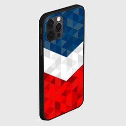 Чехол для iPhone 12 Pro Max Форма России, цвет: 3D-черный — фото 2