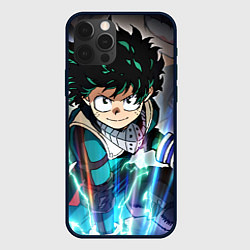 Чехол iPhone 12 Pro Max My Hero Academia синий свет