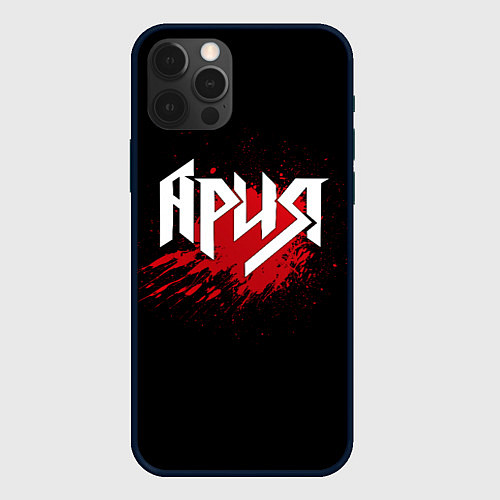 Чехол iPhone 12 Pro Max Ария / 3D-Черный – фото 1