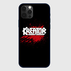 Чехол для iPhone 12 Pro Max Kreator: Blood, цвет: 3D-черный