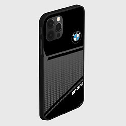 Чехол для iPhone 12 Pro Max BMW SPORT БМВ СПОРТ, цвет: 3D-черный — фото 2