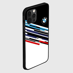 Чехол для iPhone 12 Pro Max BMW BRAND COLOR БМВ, цвет: 3D-черный — фото 2