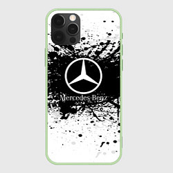 Чехол iPhone 12 Pro Max Mercedes-Benz: Black Spray