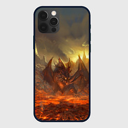 Чехол iPhone 12 Pro Max Linage II: Fire Dragon