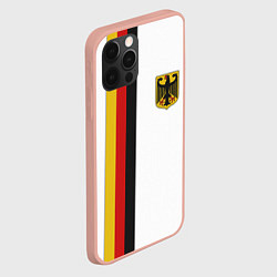 Чехол для iPhone 12 Pro Max I Love Germany, цвет: 3D-светло-розовый — фото 2