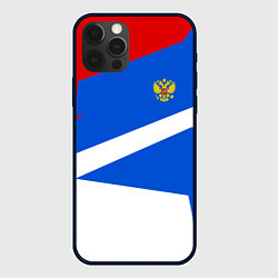 Чехол для iPhone 12 Pro Max Russia: Light Sport, цвет: 3D-черный