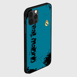 Чехол для iPhone 12 Pro Max Real madrid - grange style, цвет: 3D-черный — фото 2