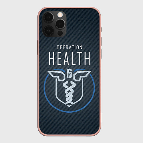 Чехол iPhone 12 Pro Max R6S: Operation Health / 3D-Светло-розовый – фото 1