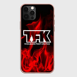 Чехол iPhone 12 Pro Max Thousand Foot Krutch: Red Flame