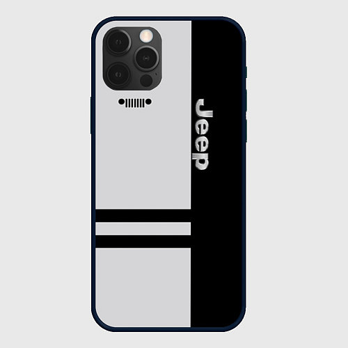 Чехол iPhone 12 Pro Max Jeep / 3D-Черный – фото 1