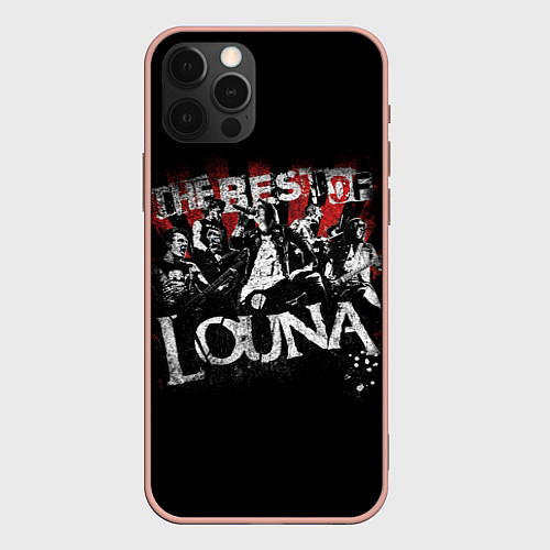 Чехол iPhone 12 Pro Max The best of Louna / 3D-Светло-розовый – фото 1